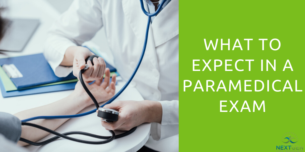 what to expect in a paramedical exam